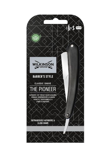 Wilkinson Sword Barbers Style Pioneer Koleksiyonu Erkek Ustura Tıraş Seti