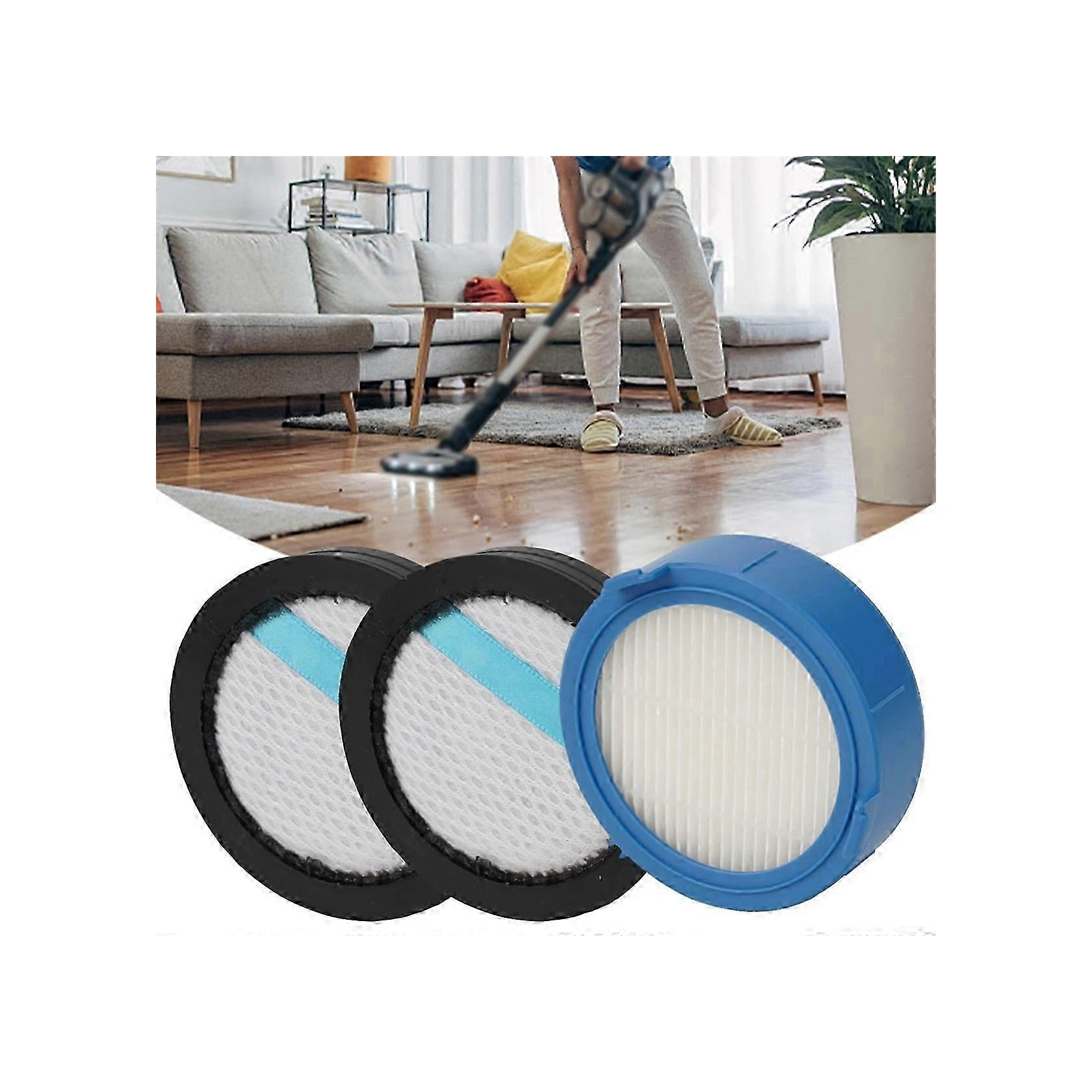 Aeg Askw4 Ve 8000 Kablosuz Elektrikli Süpürge Hepa Ön Motor Filtre Seti - Aeg Kablosuz Elektrikli Süpürge İçin Yedek Filtreler