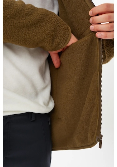 Exuma Erkek Haki Peluş Polar 2411149 Haki