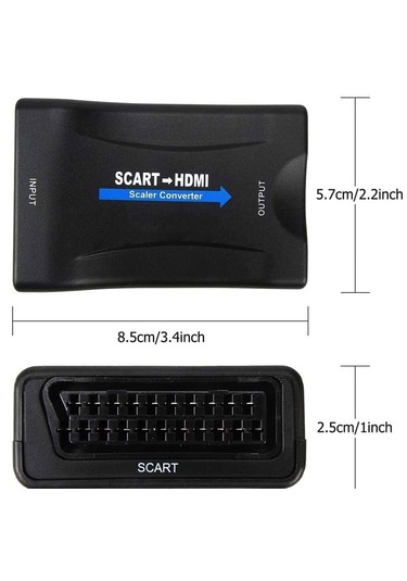 Speeduf Scart To Hdmı Av Video Dönüştürücü Adaptör