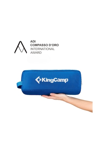 Kingcamp Sequoia Ultralight Katlanır Kampet Portatif Yatak Blue/blk Mavi