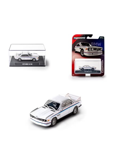 Majorette Collection Serisi Model Araçlar 1975 Bmw 3.0 Csl Beyaz