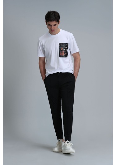 Lufian Erkek Pito Jogger Tailored Fit Pantolon 111190330 Siyah