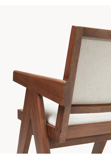 Kalmar Ahşap Ceviz Sandalye Ceviz - Beyaz