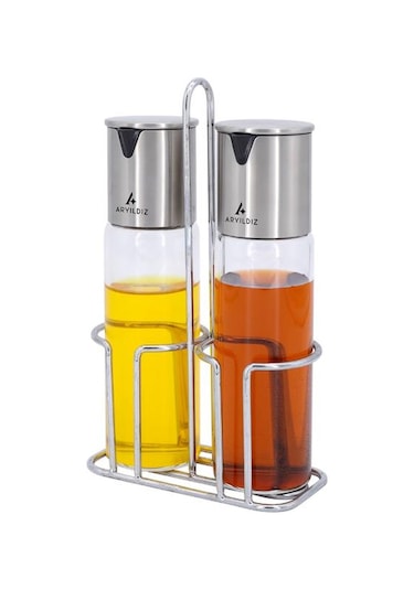 Aryıldız Timeless 3 Parça 200ml Yağlık Sirkelik Seti Şeffaf