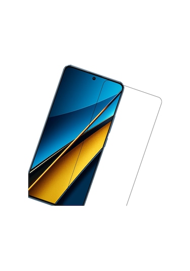 Xiaomi Poco X6 Kırılmaz Ekran Koruyucu Temperli Cam