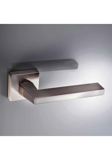 Doğanlar Parma Antrasit Rozetli Kapı Kolu Takım-yale Kol Pk001dgn0102 Renkli