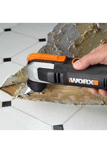 Worx WX686 250W Profesyonel Devir Ayarlı Kesme Raspalama ve Zımpara + 19 Adet Aksesuar