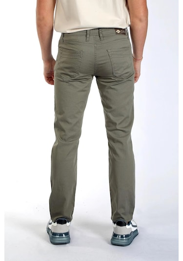 252 Lcm 221002 Jagger Lee Cooper Erkek Dokuma Pantolon haki