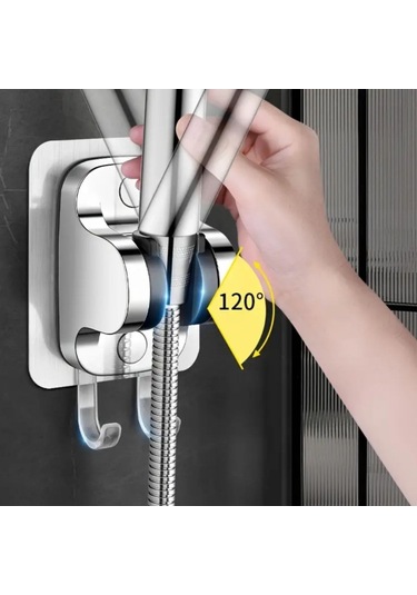 Kendiliğinden Güçlü Yapışkanlı Askılı Duş Başlık Tutucu 4915 Diğer