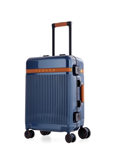 Verage Gm20076w Alüminyum Kabin Boy Valiz-mavi Mavi