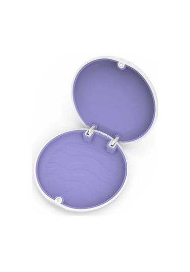 Protez Saklama Kutusu Ortodonti Hizalayıcı Tutucu Parantez Saklama Kutusu Parantez Hizalayıcı Durumda Ağız Bakımı Alet Düzenleyici Sıcak Kırmızı