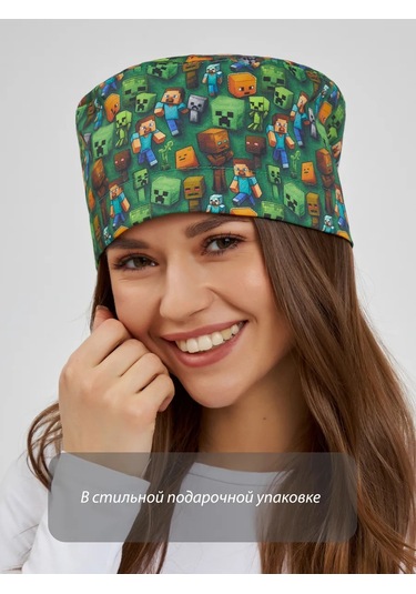 Dr. Lucky Minecraft Pamuklu Tıbbi Bone 339060062