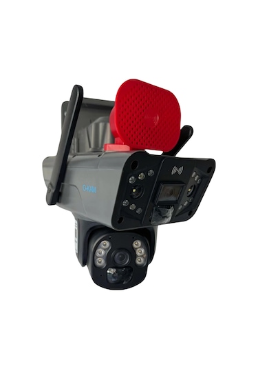 O-kam-3915 4g 6mp Dual Lens Solar Ptz Güneş Panelli Kamera