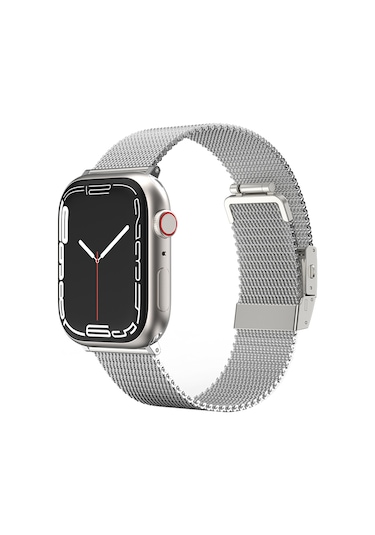 Watch 40mm Amazingthing Titan Metal Hasır Kordon Gümüş