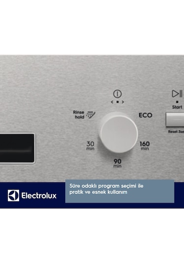 Electrolux EEA17100IX 5 Programlı 13 Kişilik Yarı Ankastre Bulaşık Makinesi
