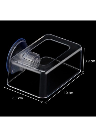 Sones Akrilik Şeffaf Besleme Halkası Balık Tankı Besleyici Yüzen Sabit Balık Besleyici, Özellikler: Küçük Kare