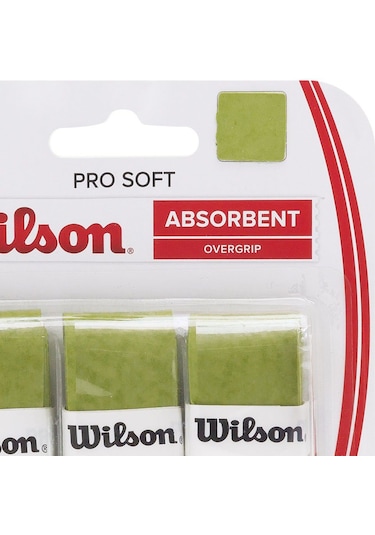 Wilson Pro Soft Overgrip Raket Gribi Wrz4040LI Yeşil