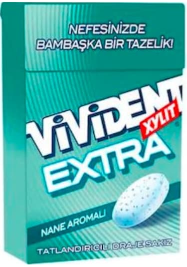 Vivident Xylit Extra Nane Aromalı Sakız Box 20 x 21 G