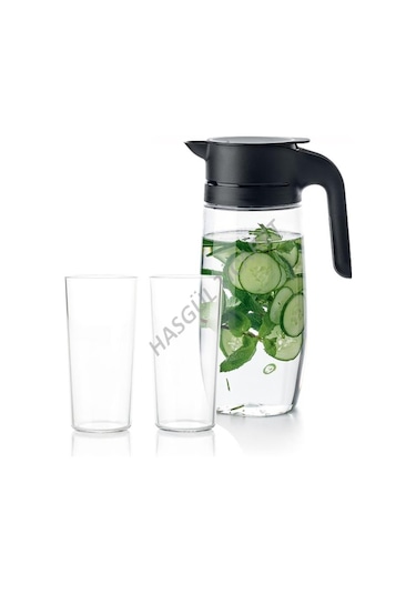 Tupperware Royal Sürahi Bardak Set ( Sürahi 1.7 Lt-2xbardak ) Hsg
