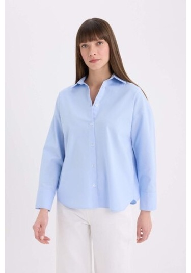 DeFacto Oversize Geniş Kalıp Basic Düz Oxford Uzun Kollu Gömlek C4597AX25SPBE40 DeFacto Oversize Geniş Kalıp Basic Düz Oxford Uzun Kollu Gömlek C4597AX25SPBE40