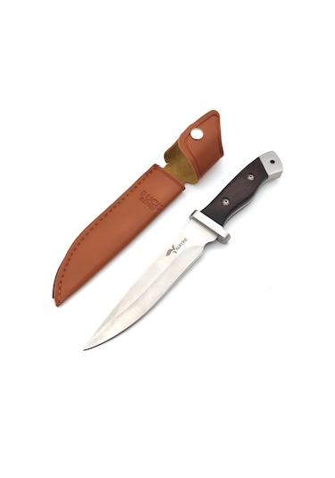 Valkyrie 2008 Outdoor Kamp Bıçağı Kahverengi