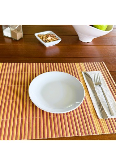 Alezy 584 Göreme Melamin Termostar Ent Servis Tabak 17 Cm Beyaz