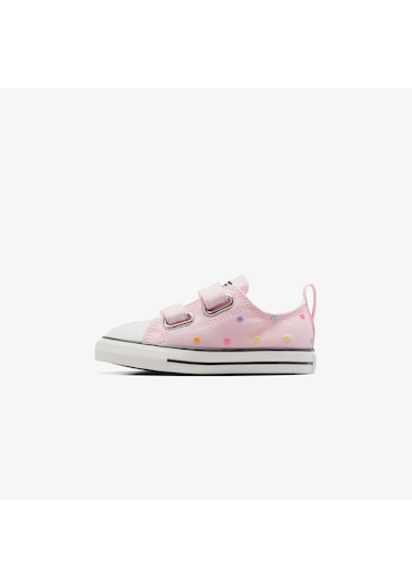 Converse Chuck Taylor All Star 2v Polka Dots Bebek Pembe Sneaker A10715c Pembe