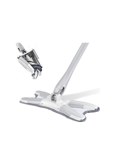 Büro Ev Ofis Yazlık Hijyeni İçin Kendinden Sıkmalı Papas Tablet Twist Temizlik Mopu