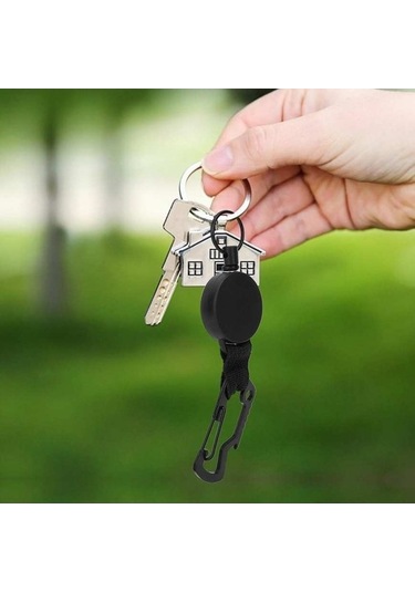 Ulzyvf Çok Renkli 6 Kenarlı Çok Fonksiyonlu Geri Çekilebilir Anahtarlık Paslanmaz Zincir Şişe Açacı Altıgen Anahtar Çok Renkli