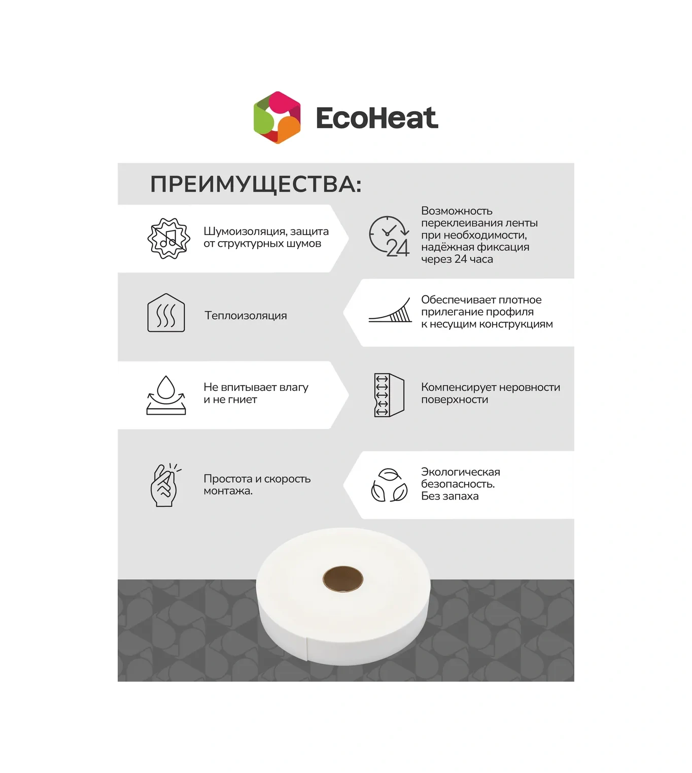 Isolon Orta Yapışkanlıklı Sızdırmazlık Bantı Dichthungsband 357271517