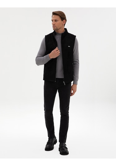 Pierre Cardin Erkek Siyah Deri Mont-kaban 50318039-001 Siyah