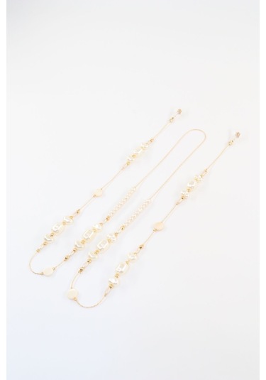 Gold Inci Boncuklu Gözlük Ipi. Kadın Gözlük Zinciri. Gözlük Ipi. Gözlük Ipi Askısı. Gözlük Zinciri. Gold