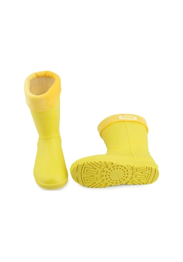 Gezer Kışlık Kız Çocuk Yağmur Çizme Gc2kfm.00622.01.026.j46 Sarı