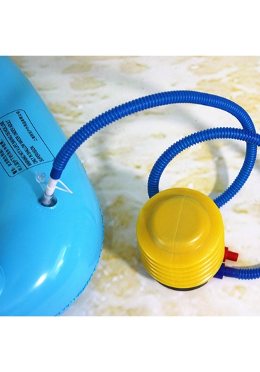 Wezone 4 İnç Çift Yönlü Ayakla Çalışan Şişirme Pompası, Yüzme Halkası Ve Şişme Ürünler İçin Pratik Çözüm