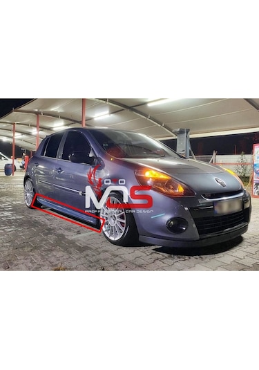 Renault Clio 3 Kng Marşpiyel Tk Fiberglass Boyasız
