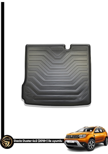 Dacia Duster 4x2 3D Havuzlu Oto Paspas ve Bagaj Havuzu Seti