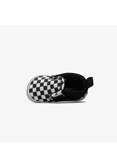 Vans Slip On V-crib Checkered Bebek Beyaz Spor Ayakkabı Va2xslfb7 Beyaz