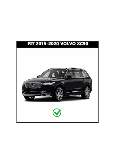 Volvo Xc90 Siyah Yan Basamak 2018 Sonrası Oem Model