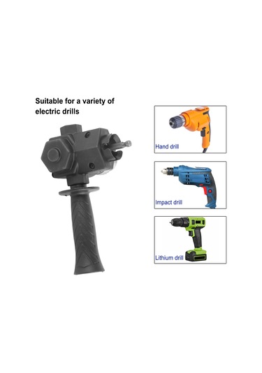 Symbee Köşe Boru Ataşmanı Seti - Dar Mekan Bakımı İçin 90 Derece Fırlatma Aracı, Dayanıklı Metal-plastik Malzeme