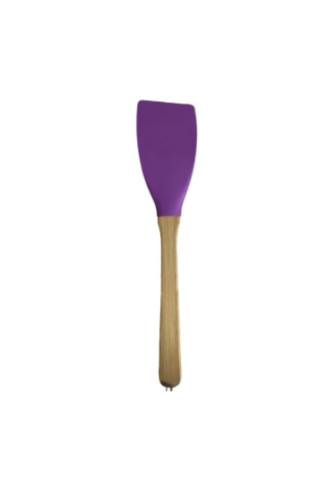 Silikon Spatula Bambu Saplı Silikon Spatula Diğer