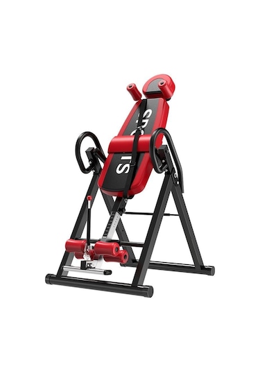 Libor Ters Sehpa Koruyucu Kemerli Bel Şişme Ayarı Sırt Terapis...