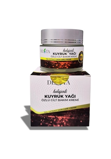Delta Kolajenli Kuyruk Yağı Özlü Cilt Bakım Kremi 100ml