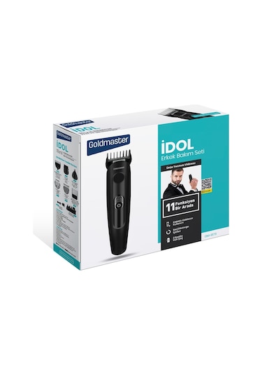 Goldmaster Idol 11-in-1 Hızlı Şarjlı Erkek Bakım Seti