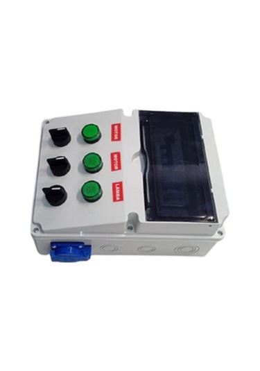 Havuz Kumanda Panosu 2 Pompa 1 Grup Lamba Kaçak Akım Rölesi, Zaman Saati Monofaze-toptancıyızbiz