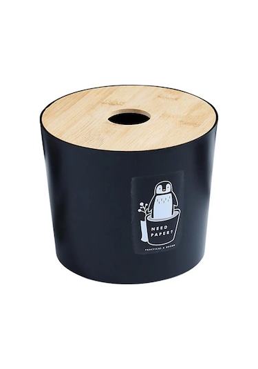 B-doku Saklama Kutusu Büyük Kapasiteli Peçete Kutusu Ev İçin Yaygın Olarak Kullanılan Plastik Rulo Kağıt