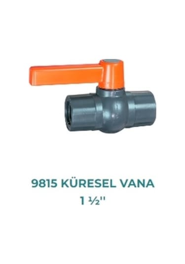 Pvc Küresel Vana 1 1/2