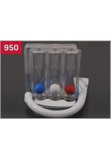 Triflo Solunum Egzersiz Cihazı Nefes Egzersiz Aleti 3 Top 2 Adet