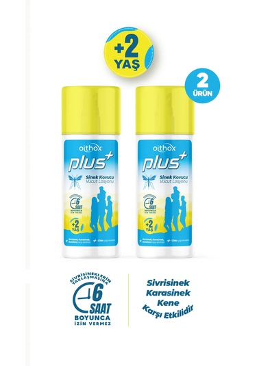 Oithox Plus Sinek Kovucu Vücut Losyonu 2 x 100 ML