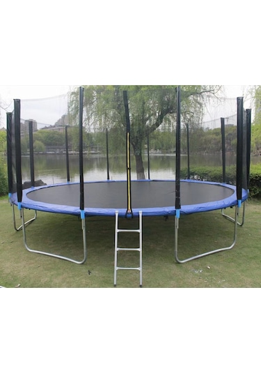 File Korumalı Trambolin 488 Cm Güvenlik Fileli Trambolin 16 Ft